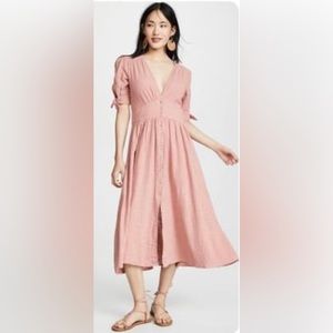 NWOT Free people endless summer love of my life midi dress